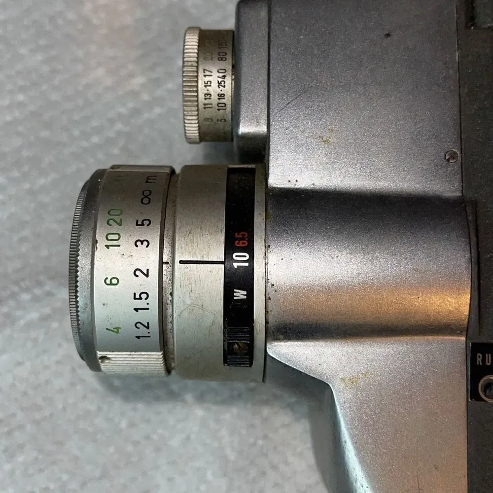 Vintage Canon 8mm Movie Moto Zoom 8 EER Camera 1960’s Untested